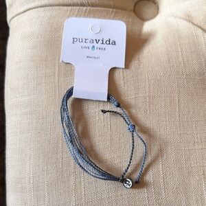 Pura Vida Blue Denim Bracelet NWT
